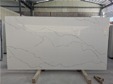 Quartz Calacatta Slab for Bathroom Vanity Top